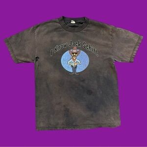 Distressed 90s “I Know Jack Schitt” Tee